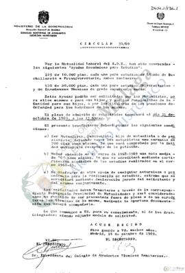 Circulares 19691014
