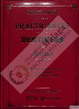 Reglamento de Practicantes y Dentista de Málaga (facsimil) 18970329