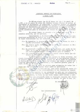 Asamblea General 19810403