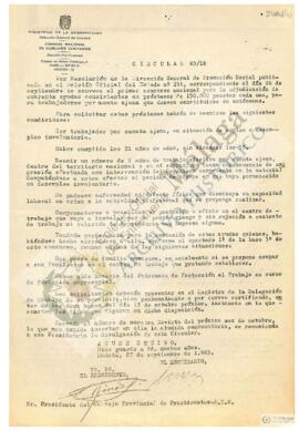 Circulares 19630927