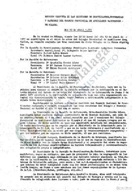 Otras asambleas y reuniones 19770413